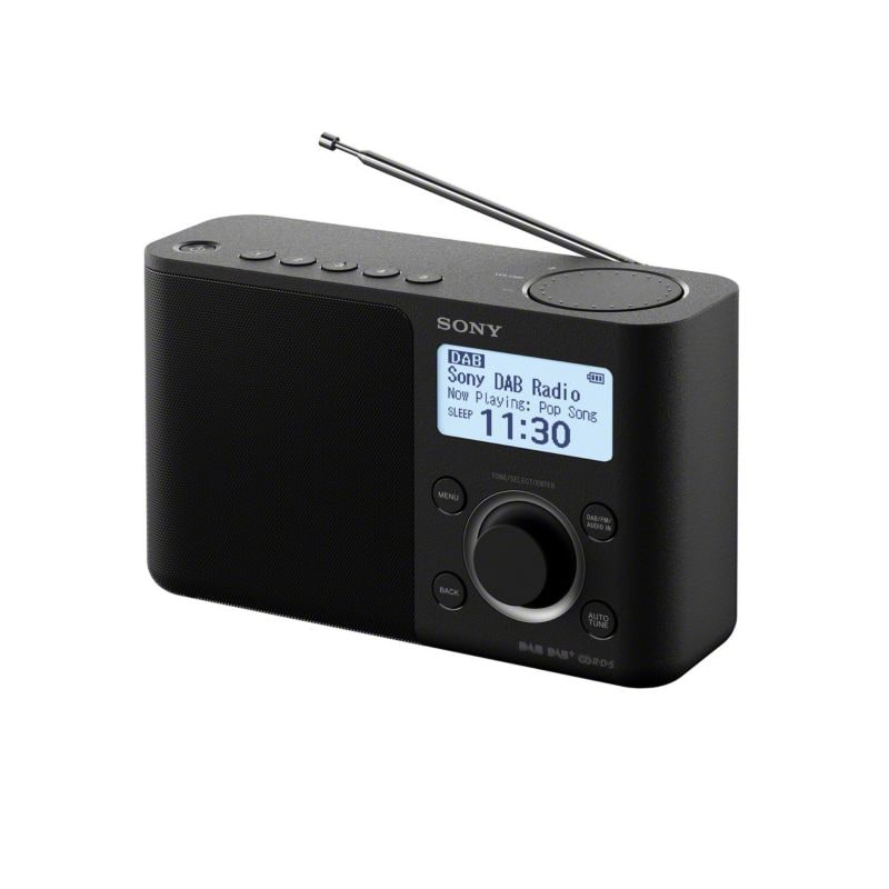 Sony XDR-S61DB Digitalradio UKW/DAB+ Schwarz