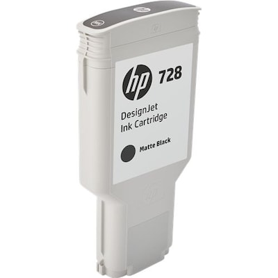 Original HP günstig Kaufen-HP 728 Original Druckerpatrone mattschwarz 300ml F9J68A. HP 728 Original Druckerpatrone mattschwarz 300ml F9J68A <![CDATA[• HP728 Tintenpatrone (F9J68A) • Farbe: mattschwarz • Füllmenge: 300ml • Kompatibel zu: HP DesignJet T730 / DesignJet T830]]