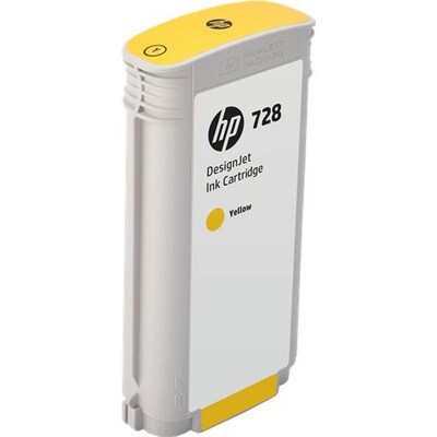 Kompatibel HP günstig Kaufen-HP 728 Original Druckerpatrone Gelb 130ml F9J65A. HP 728 Original Druckerpatrone Gelb 130ml F9J65A <![CDATA[• HP728 Tintenpatrone (F9J65A) • Farbe: Gelb • Füllmenge: 130ml • Kompatibel zu: HP DesignJet T730 / DesignJet T830]]>. 