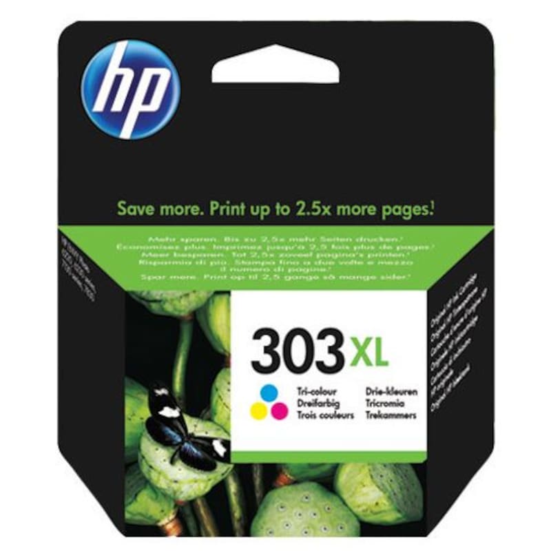 HP T6N03AE / 303XL Original Druckerpatronen Farbig (C, M, Y) Instant Ink