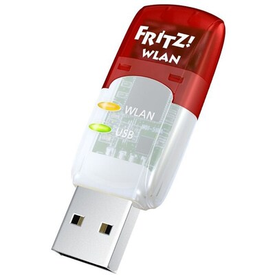 WLAN N günstig Kaufen-AVM FRITZ!WLAN USB Stick AC 430 MU-MIMO. AVM FRITZ!WLAN USB Stick AC 430 MU-MIMO <![CDATA[• WLAN AC-Adapter mit WLAN-Geschwindigkeit bis zu 433 MBit/s • Selbstinstallierend bei gängigen Windows-Versionen (Plug & Play) • Parallele Übertragung im WL