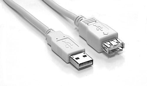 USB 2.0-Verl&auml;ngerung A-A 1,8m