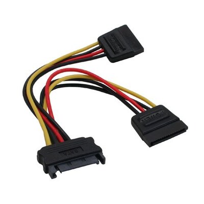 ADAPTER  günstig Kaufen-Good Connections SATA Strom-Y-Kabel 0,15m 2x SATA Bu an SATA St. Good Connections SATA Strom-Y-Kabel 0,15m 2x SATA Bu an SATA St <![CDATA[• SATA-Adapter • Anschlüsse: S-ATA und 2x S-ATA • Länge: 0,20m • passend für: Strom • Farbe:]]>. 