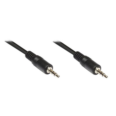 Sitzbankbezug,Schwarz günstig Kaufen-Good Connections 3,5mm Klinkenkabel 2,5m Stecker - Stecker Audio Stereo schwarz. Good Connections 3,5mm Klinkenkabel 2,5m Stecker - Stecker Audio Stereo schwarz <![CDATA[• Klinke-Kabel • Anschlüsse: Klinke 3,5mm Stereo 3-pol. und Klinke 3,5mm Stereo 