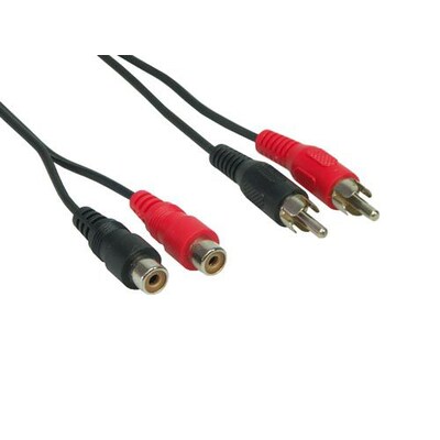 Farbe günstig Kaufen-Good Connections Cinch Verlängerung 10m Buchse - Stecker stereo schwarz. Good Connections Cinch Verlängerung 10m Buchse - Stecker stereo schwarz <![CDATA[• Cinch-Kabel • Anschlüsse: 2x Cinch stereo und 2x Cinch stereo • Farbe: schwarz, L