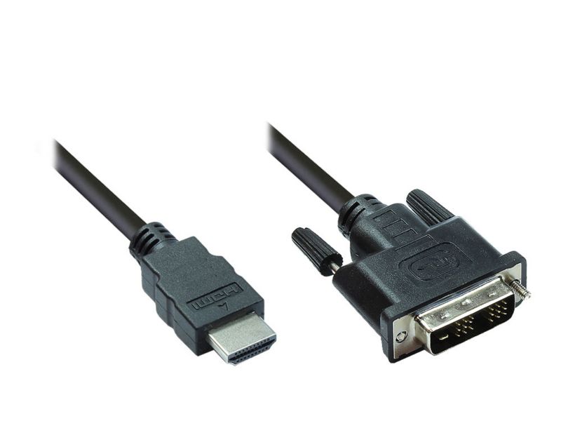 HDMI auf DVI-D Anschlusskabel 1,8m