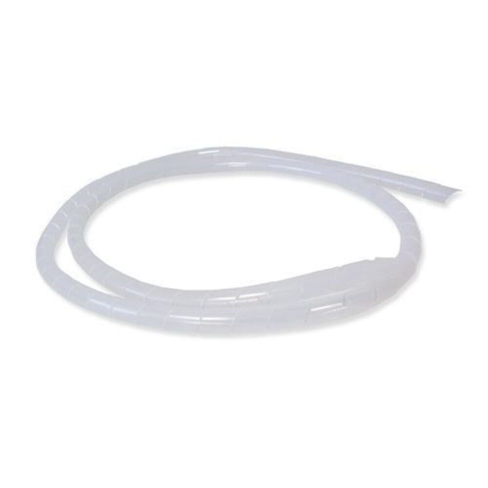 Flexibler Spiralschlauch Kabelkanal 10m Ø 7-20mm - transparent