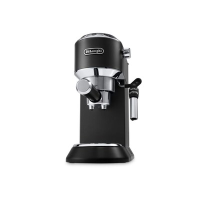 Design Espresso günstig Kaufen-DeLonghi EC 685.BK Dedica Style Siebträger Espressomaschine Schwarz. DeLonghi EC 685.BK Dedica Style Siebträger Espressomaschine Schwarz <![CDATA[• Traditioneller Siebträger für Kaffeepulver und E.S.E.-Pads • Schmales Design von nur 15 cm 