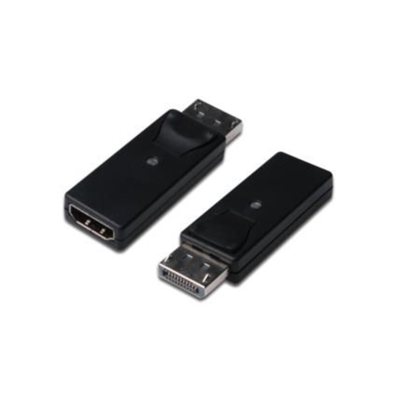 Adapter DP günstig Kaufen-Digitus DisplayPort Adapter DP zu HDMI A Full HD St./Bu. schwarz. Digitus DisplayPort Adapter DP zu HDMI A Full HD St./Bu. schwarz <![CDATA[• Displayport-Adapter • Anschlüsse: Displayport und HDMI A • Farbe: schwarz]]>. 