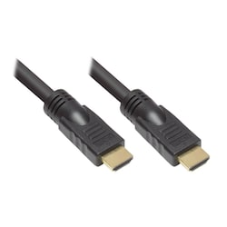 Good Connections 15m High-Speed HDMI Anschlusskabel schwarz mit Ethernet