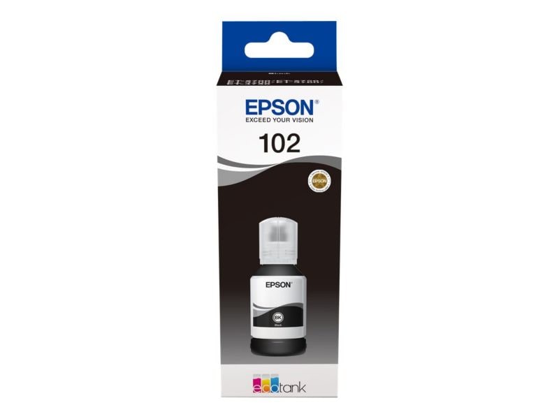 Epson C13T03R140 Original Tintenbeh&auml;lter 102 Schwarz EcoTank 127ml