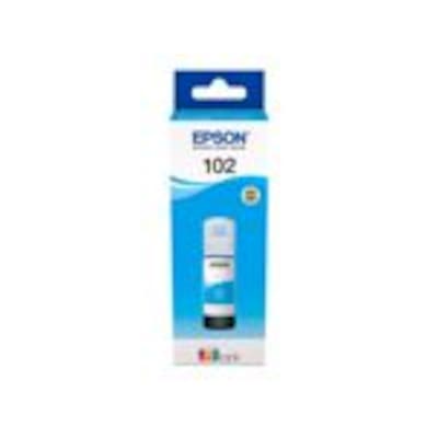 Tinte kompatibel günstig Kaufen-Epson C13T03R240 Original Tintenbehälter 102 Cyan EcoTank 70ml. Epson C13T03R240 Original Tintenbehälter 102 Cyan EcoTank 70ml <![CDATA[• Epson Tintenpatrone C13T03R240 • Farbe: Cyan • Reichweite: ca. 6.000 Seiten • Kompatibel zu: Epson 