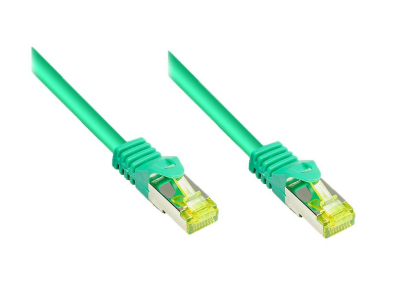 Good Connections 1,5m RNS Patchkabel CAT7 S/FTP PiMF halogenfrei gr&uuml;n