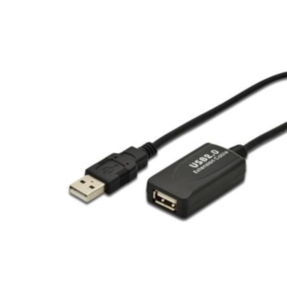 DIGITUS USB 2.0 Aktives Verlängerungskabel 5m