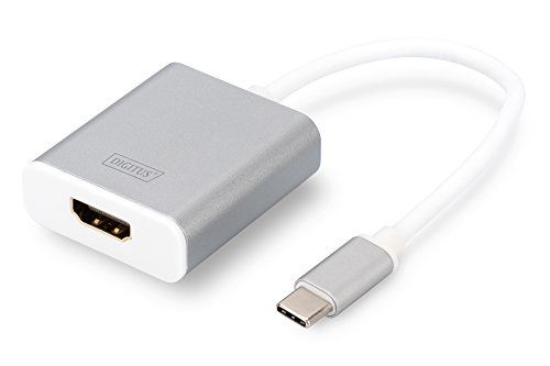 DIGITUS USB 3.0 Typ-C auf 4K HDMI Grafikadapter 0,2m weiss