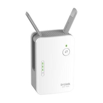 Data Link günstig Kaufen-D-Link DAP-1620 WLAN AC1200 Range Extender / Repeater. D-Link DAP-1620 WLAN AC1200 Range Extender / Repeater <![CDATA[• 802.11ac/n/g/b/a WLAN • 300Mbps (2.4GHz), 867Mbps (5GHz), Dualband • 64/128bit WEP, WPA, WPA2, WPS • zur Erweiterung Ihres best