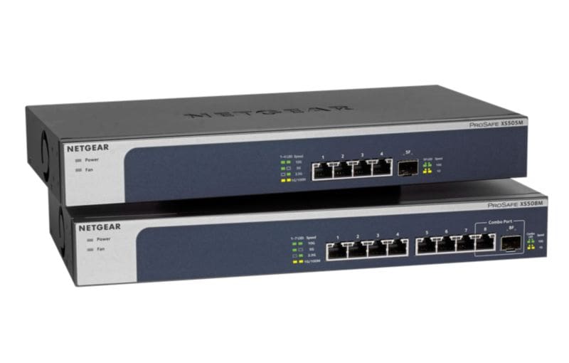 Netgear XS505M 5-Port 10Gigabit Multi-Gigabit Unmanaged Switch (+1x SFP+)