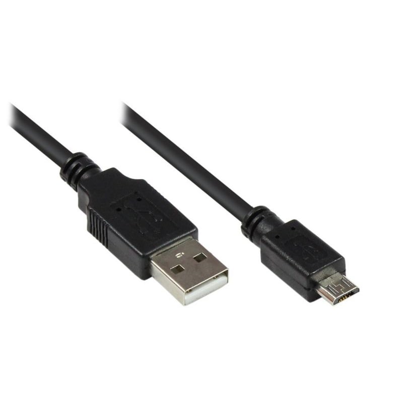 Good Connections Micro USB 2.0 Kabel 1,8m USB-A Stecker/Micro-B Stecker