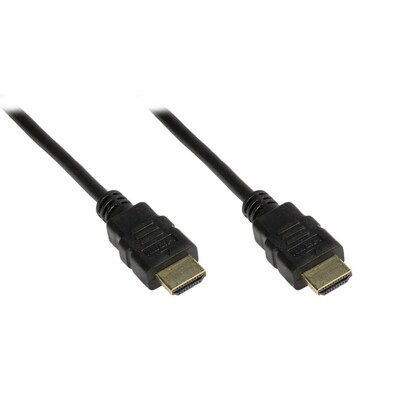Standard,Farbe günstig Kaufen-Good Connections HDMI Kabel 1,8m mit Ferritkern schwarz. Good Connections HDMI Kabel 1,8m mit Ferritkern schwarz <![CDATA[• HDMI-Kabel • Anschlüsse: HDMI A und HDMI A • Farbe: schwarz, Länge: 2,0m • passend für: Audio/Video • Farbe: Schwarz]]