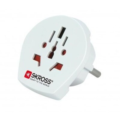 11 Euro günstig Kaufen-SKROSS Country Adapter World to Europe (16A) Reiseadapter 1500211-E. SKROSS Country Adapter World to Europe (16A) Reiseadapter 1500211-E <![CDATA[• World to Europe Reiseadapter • Für 2- & 3-Polige Geräte • Max. Last: 16 A]]>. 