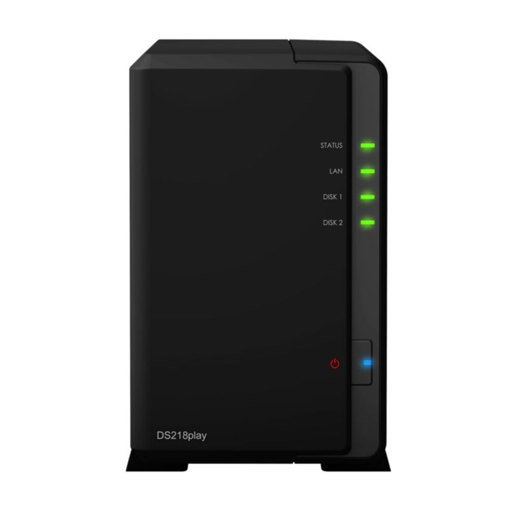Synology DS218play NAS System 2-Bay 8TB inkl. 2x 4TB Seagate ST4000VN008