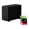 Synology DS218play NAS System 2-Bay 8TB inkl. 2x 4TB Seagate ST4000VN006