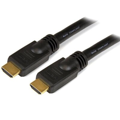 Schwarz passend  günstig Kaufen-Startech HDMI Kabel 7m High Speed Ultra HD St./St. vergoldet schwarz. Startech HDMI Kabel 7m High Speed Ultra HD St./St. vergoldet schwarz <![CDATA[• HDMI-Kabel • Anschlüsse: HDMI A und HDMI A • Farbe: schwarz, Länge: 7,0m • passend für: Audio/