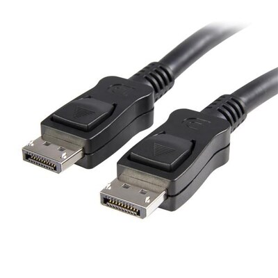 Displayport günstig Kaufen-Startech Displayport 1.2 Kabel 3m DP zu DP St./St. mit Verriegelung 4K schwarz. Startech Displayport 1.2 Kabel 3m DP zu DP St./St. mit Verriegelung 4K schwarz <![CDATA[• Displayport-Kabel • Anschlüsse: Displayport und Displayport • Farbe: schwarz, 