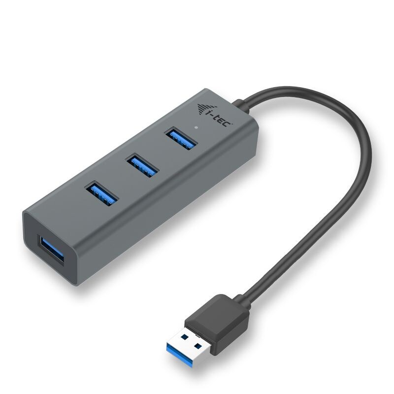 i-tec USB-A HUB 4 port USB 3.0 Metall passiv