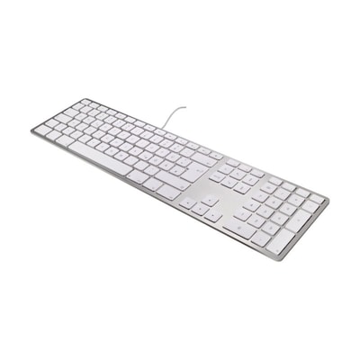 Tastatur USB günstig Kaufen-Matias Aluminum Erweiterte USB Tastatur dt. für Mac OS. Matias Aluminum Erweiterte USB Tastatur dt. für Mac OS <![CDATA[• Tastatur mit Ziffernblock für iMacs und MacBooks • Formschönes, flaches Gehäuse aus eloxiertem Aluminium • Reaktio