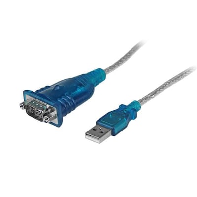 RS232 zu günstig Kaufen-Startech Adapterkabel 0,43m USB zu Seriell RS232 St./St. silber/blau. Startech Adapterkabel 0,43m USB zu Seriell RS232 St./St. silber/blau <![CDATA[• Modem-Kabel • Anschlüsse: USB Typ A und 9-pol Buchse • Farbe: silber, Länge: 0,45m Fügen Sie Ihr