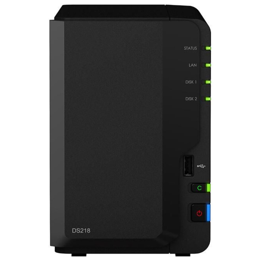 Synology DS218 NAS System 2-Bay 2TB inkl. 2x 1TB Seagate ST1000VN002