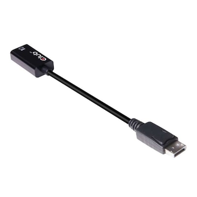 Port Hdmi günstig Kaufen-Club 3D DisplayPort 1.4 Adapter DP zu HDMI 2.0a HDR aktiv St./Bu. schwarz. Club 3D DisplayPort 1.4 Adapter DP zu HDMI 2.0a HDR aktiv St./Bu. schwarz <![CDATA[• Displayport-Adapter • Anschlüsse: Displayport und HDMI A • Farbe: schwarz • DisplayPor