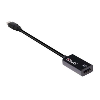 Popcornmaschine,Mini günstig Kaufen-Club 3D DisplayPort 1.4 Adapter mDP zu HDMI 2.0a HDR aktiv schwarz CAC-1180. Club 3D DisplayPort 1.4 Adapter mDP zu HDMI 2.0a HDR aktiv schwarz CAC-1180 <![CDATA[• Displayport-Adapter • Anschlüsse: Mini Displayport und HDMI A • Farbe: schwarz • D