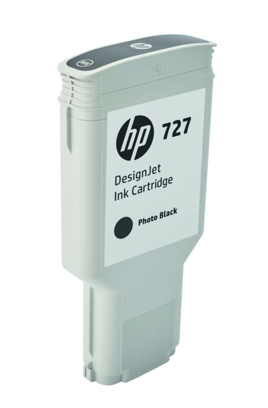 HP F9J79A Original Tintenpatrone 727 Designjet Foto-Schwarz 300ml