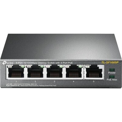 Man to  günstig Kaufen-TP-LINK TL-SF1005P 5x Port Desktop Fast Ethernet Switch Unmanaged PoE. TP-LINK TL-SF1005P 5x Port Desktop Fast Ethernet Switch Unmanaged PoE <![CDATA[• 5-Port Fast Ethernet PoE Switch • 5x 10/100Mbit/s-RJ45-Ports mit Autoabstimmung und Auto-MDI/MDIX 