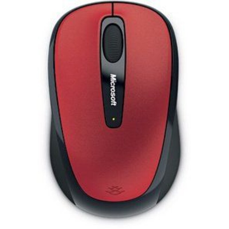 Microsoft Wireless Mobile Mouse 3500 Rot