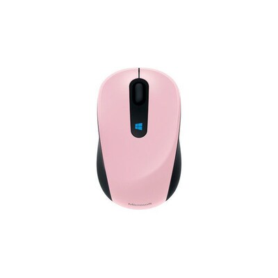 Kabel Micro günstig Kaufen-Microsoft Sculpt Mobile Wireless Mouse pink. Microsoft Sculpt Mobile Wireless Mouse pink <![CDATA[• Anwendungsbereich: Mobile Devices, 4 Tasten, 4-Wege-Scrollrad • Kabellos, 2,4GHz, 5 m Reichweite • Sensortechnologie: BlueTrack (1000 dpi) • Pink, 