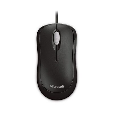 Microsoft Basic Optical Mouse USB Schwarz Bulk 4YH-00007 bulk