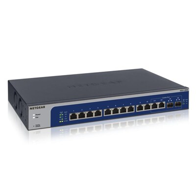 MULTI günstig Kaufen-Netgear XS512EM 12x 10Gigabit/Multi Gigabit Smart Switch (+2x 10G Combo SFP+). Netgear XS512EM 12x 10Gigabit/Multi Gigabit Smart Switch (+2x 10G Combo SFP+) <![CDATA[• 12 Ports für 10-Gigabit/Multi-Gigabit • 2 Ports SFP+ (Combo) für Glasfaser-Uplink