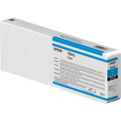 600 F günstig Kaufen-Epson C13T804200 Druckerpatrone 700ml Cyan T804200 UltraChrome HDX/HD. Epson C13T804200 Druckerpatrone 700ml Cyan T804200 UltraChrome HDX/HD <![CDATA[• Epson C13T804200 Druckerpatrone • Farbe: cyan • SureColor SC-P6000, SC-P7000, SC-P7000V, SC-P8000