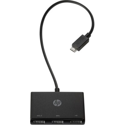 Hub 5 günstig Kaufen-HP USB-C zu USB-A Hub Z6A00AA. HP USB-C zu USB-A Hub Z6A00AA <![CDATA[• HP USB-C zu USB-A Hub • Gewicht: 36,5 g • Abmessungen (B x T x H): 6,68 x 4,14 x 1,05 cm • LxBxH: x x mm Konvertieren Sie den USB-C™-Anschluss an Ihrem Notebook oder Tablet 