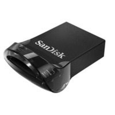 Schneller günstig Kaufen-SanDisk 128GB Ultra Fit USB 3.1 Gen1 Stick schwarz. SanDisk 128GB Ultra Fit USB 3.1 Gen1 Stick schwarz <![CDATA[• Schneller, fest installierbarer Speicher für alle Geräte • Lesegeschwindigkeiten von bis zu 130MB/s • Ideal für Laptops, Tablets, Fe