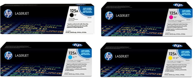 HP Original Toner Bundle 125A (BK, C, M, Y) + 50 EUR Cashback*