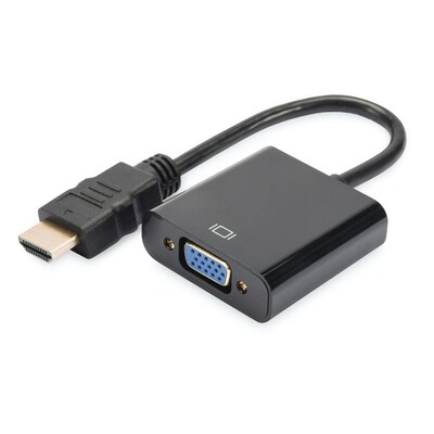 zu HD günstig Kaufen-DIGITUS HDMI Adapter HDMI-A zu VGA St./Bu. schwarz. DIGITUS HDMI Adapter HDMI-A zu VGA St./Bu. schwarz <![CDATA[• HDMI-Adapter • Anschlüsse: HDMI A und VGA-Buchse • Farbe: schwarz • passend für: Audio/Video • Farbe: Schwarz]]>. 