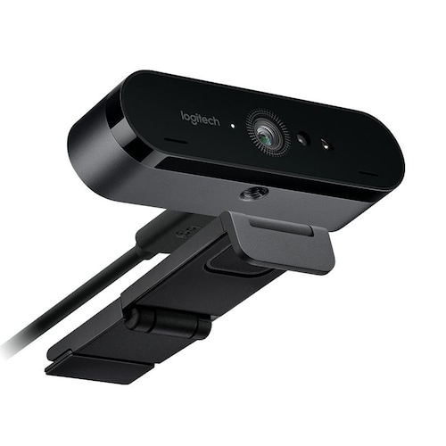 LOGITECH BRIO 4K Ultra-HD-Webcam für Videokonferenzen Streaming und Aufnahmen