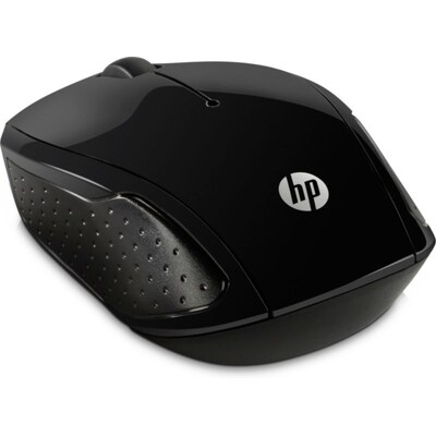 HP HP  günstig Kaufen-HP 200 Kabellose Maus. HP 200 Kabellose Maus <![CDATA[• Anwendungsbereich: Unterwegs, 3 Tasten • Kabellos, 2,4GHz, 10 m Reichweite • Sensortechnologie: Optisch • Schwarz, 78g, 34,0 mm x 58,5 mm x 95,0 mm (H x B x T) • PC/ Notebook, USB-Anschluss