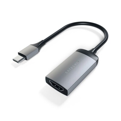Hdmi Adapter günstig Kaufen-Satechi USB-C auf 4K HDMI Adapter Space Gray. Satechi USB-C auf 4K HDMI Adapter Space Gray <![CDATA[• edles Design & hochwertige Qualität • kompakte Bauform • USB-C zu 4K HDMI]]>. 