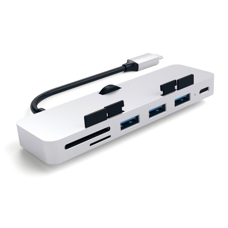 im SB günstig Kaufen-Satechi USB-C Clamp Hub Pro Multi-Port Adapter Silber. Satechi USB-C Clamp Hub Pro Multi-Port Adapter Silber <![CDATA[• Type-C Pro Clamp Hub für iMac • kompakte Bauform • Zeitloses und perfekt auf Apple abgestimmtes Aluminium-Design]]>. 
