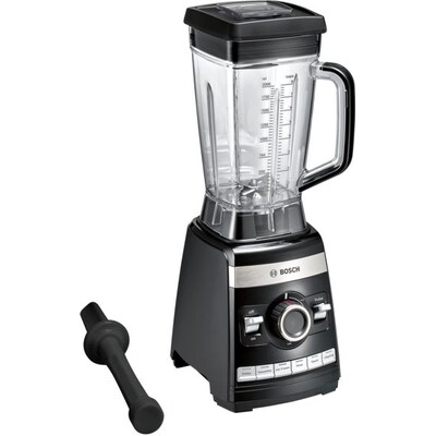 schwarz/Silber günstig Kaufen-Bosch MMBH6P6BDE Standmixer schwarz. Bosch MMBH6P6BDE Standmixer schwarz <![CDATA[• 1600Watt Standmixer mit max. 45.000U/min • Tritan Mixbehälter mit 2 Liter Fassungsvermögen • Messerklingen aus Edelstahl • Abnehmbare Teile spülmaschinenfest 